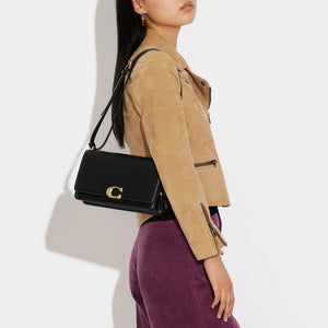 Coach Bandit Shoulder Bag Black - Image 6