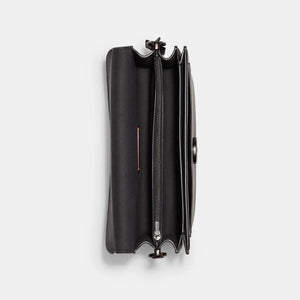 Tabby Shoulder Bag 26 refined pebble leather Black Dark - Image 4