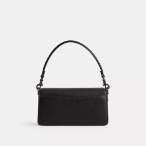 Tabby Shoulder Bag 20 refined pebble leather Black - Image 7