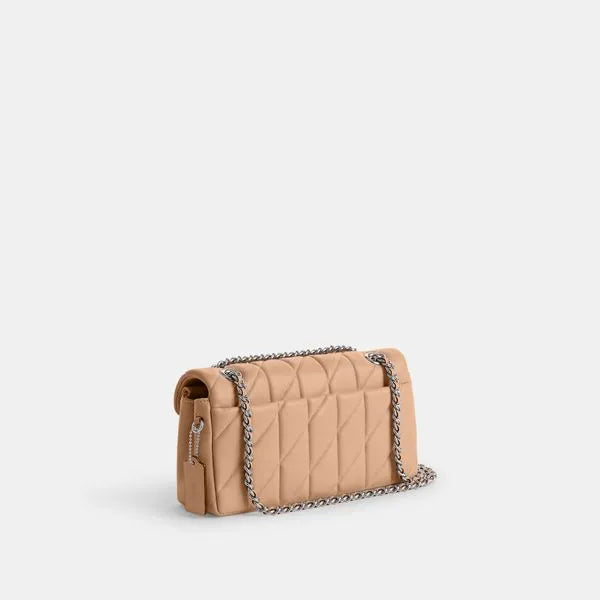 Tabby Shoulder Bag 26 With Quilting Nude - Image 2