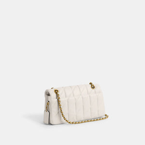 Tabby Shoulder Bag 26 With Quilting Chalk Gold - Image 2