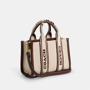 Coach Smith Mini Tote Cream - Image 2