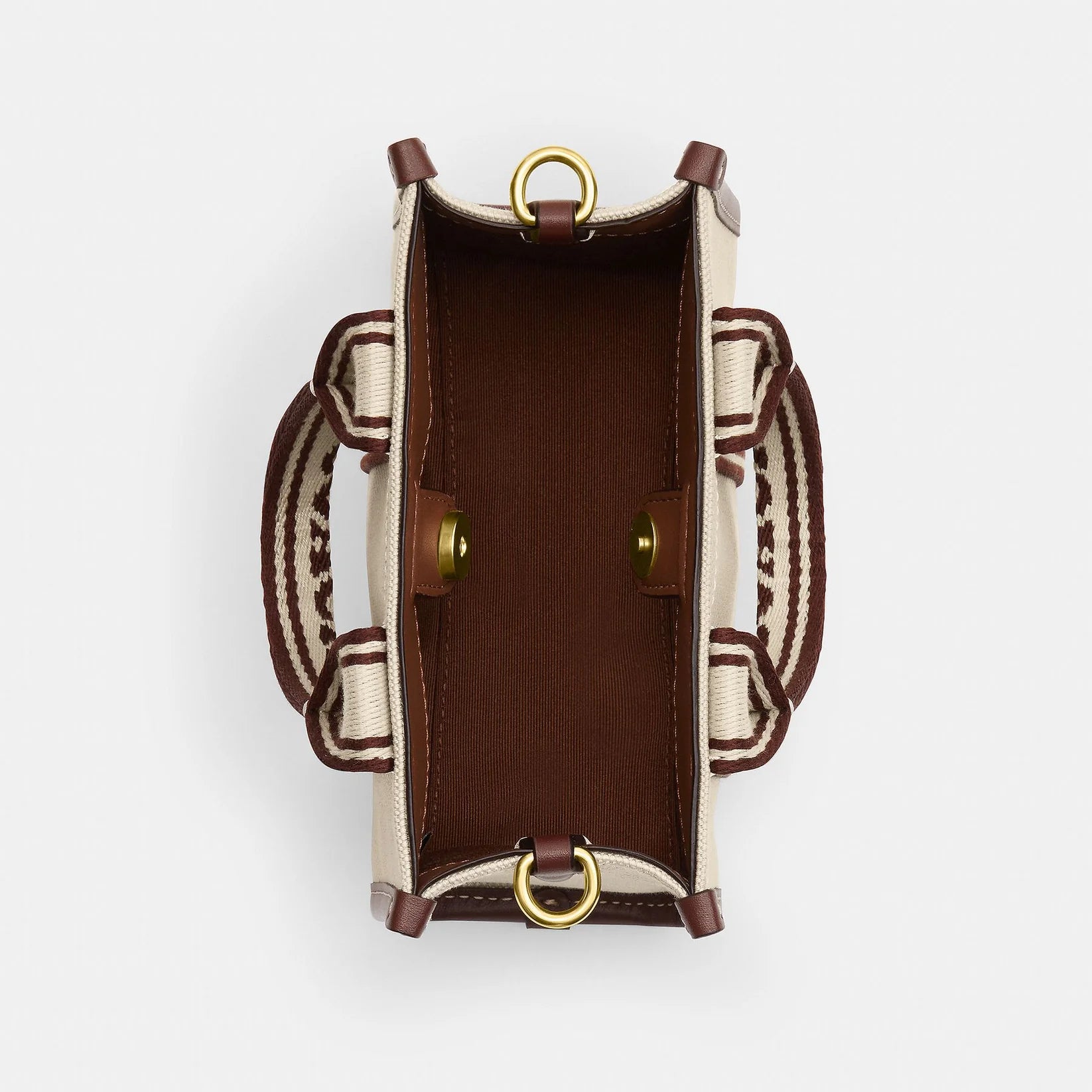 Coach Smith Mini Tote Cream - Image 3