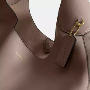 Coach Brooklyn Shoulder Bag 39 Dark Stone - Image 7