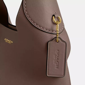 Coach Brooklyn Shoulder Bag 28 Dark Stone - Image 7