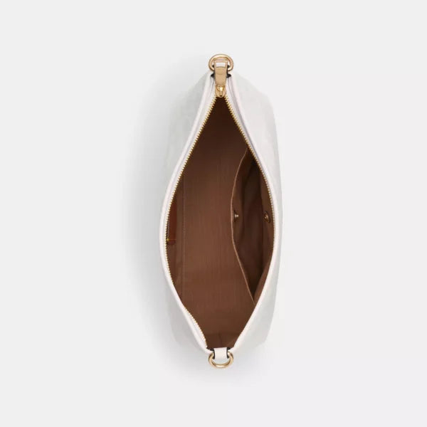 Coach Laurel Shoulder Bag In Signature Canvas White Chalk - Image 4