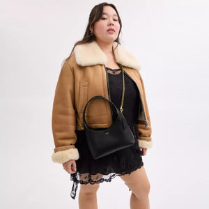 Coach Brooklyn Shoulder Bag 23 Black - Image 7
