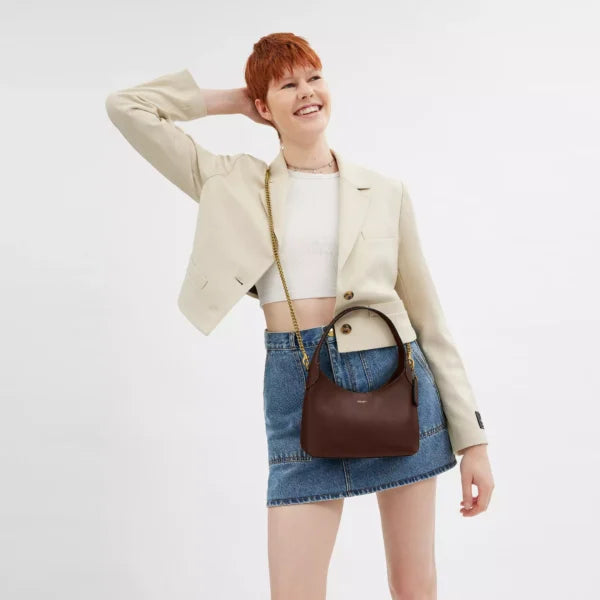 Coach Brooklyn Shoulder Bag 23 Maple - Image 5