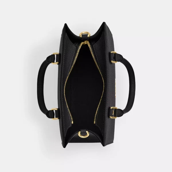 Coach Maggie Small Tote Bag Black - Image 5