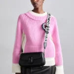 MARC JACOBS THE LARGE CLOVER SHOULDER BAG -Black - Image 5