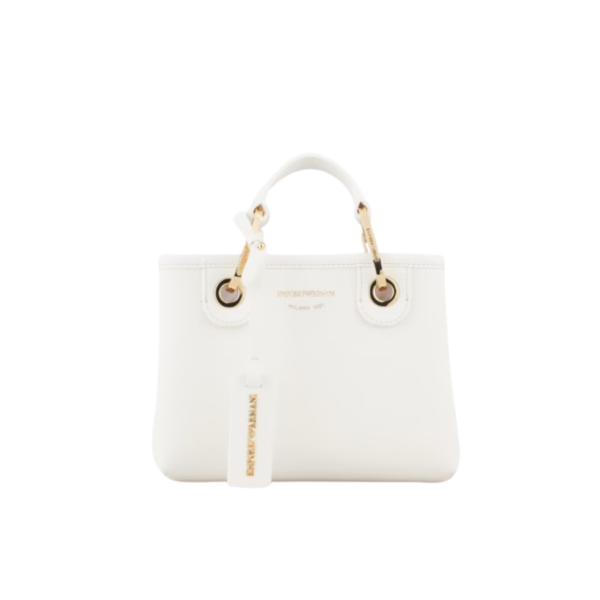 MyEA mini bag with deer print White