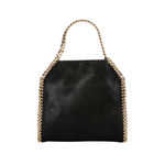 Stella McCartney Falabella Mini Tote Bag Black Gold