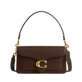 Tabby Shoulder Bag 26 refined pebble leather Maple Gold