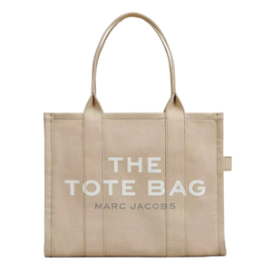 THE Marc Jacobs CANVAS LARGE TOTE BAG Beige
