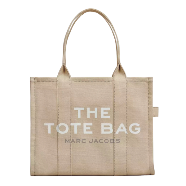 THE Marc Jacobs CANVAS LARGE TOTE BAG Beige