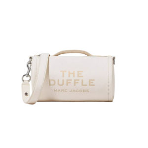 The Marc Jacobs Leather Duffle Bag Cotton/Silver