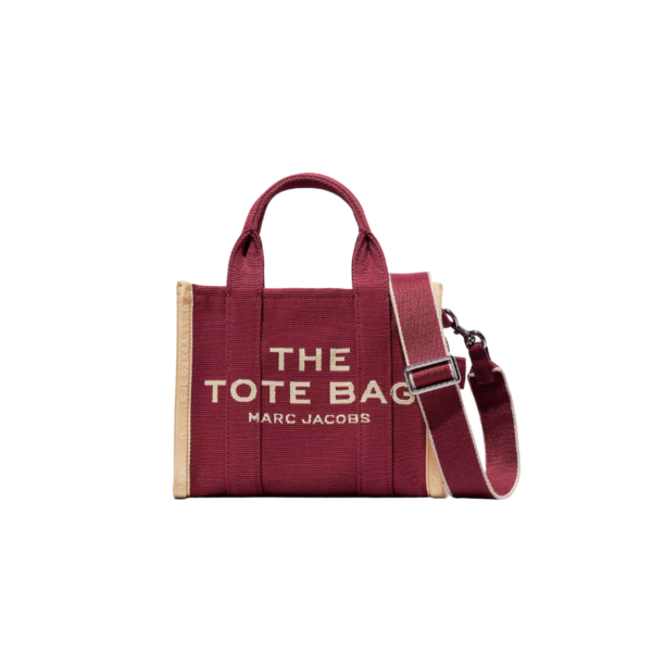 The Marc Jacobs Small Tote Bag Jacquard Merlot