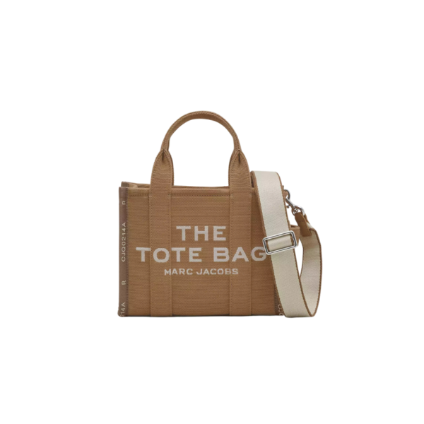 The Marc Jacobs Small Tote Bag Jacquard Camel