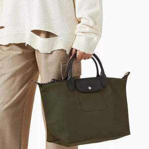 Le Pliage Energy L Handbag Khaki - Image 4