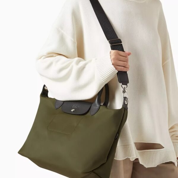 Le Pliage Energy L Handbag Khaki - Image 3