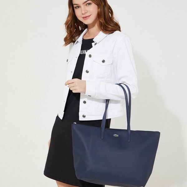 Lacoste Large L.12.12 Concept Tote Eclipse - Image 2