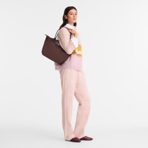 Le Pliage Green M Tote bag Mocha - Image 2