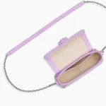 MARC JACOBS The Clover Shoulder Bag – Purple - Image 5