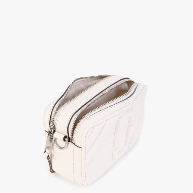 MARC JACOBS The Moto Shot Cloud White Multi Leather Camera Bag - Image 3