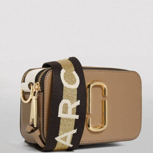 The Marc Jacobs Snapshot Cross-Body Bag Colorblock New Taupe/Multi - Image 3