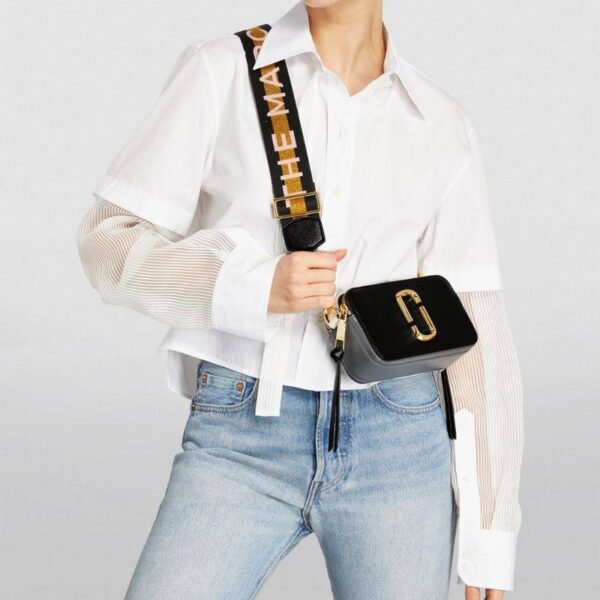 The Marc Jacobs Snapshot Cross-Body Bag Black/Multi - Image 7