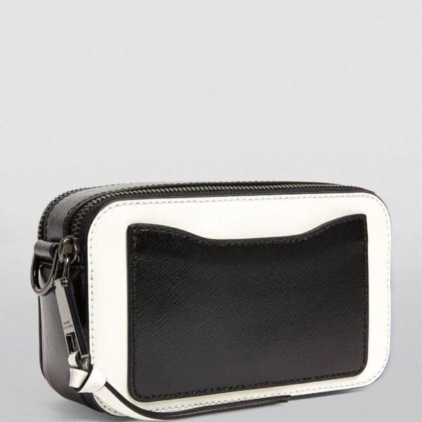 The Marc Jacobs Snapshot Cross-Body Bag Bi-Color Black & White - Image 3