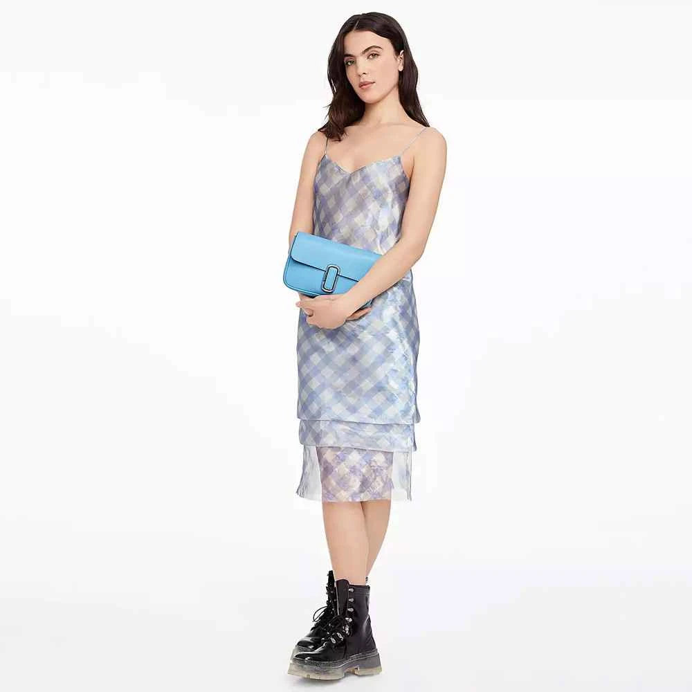 The Marc Jacobs J Marc Shoulder Bag AIR BLUE - Image 5