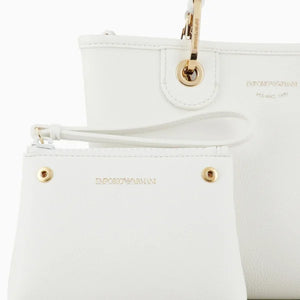 Small MyEA shopper bag with deer print White Logo - Image 6
