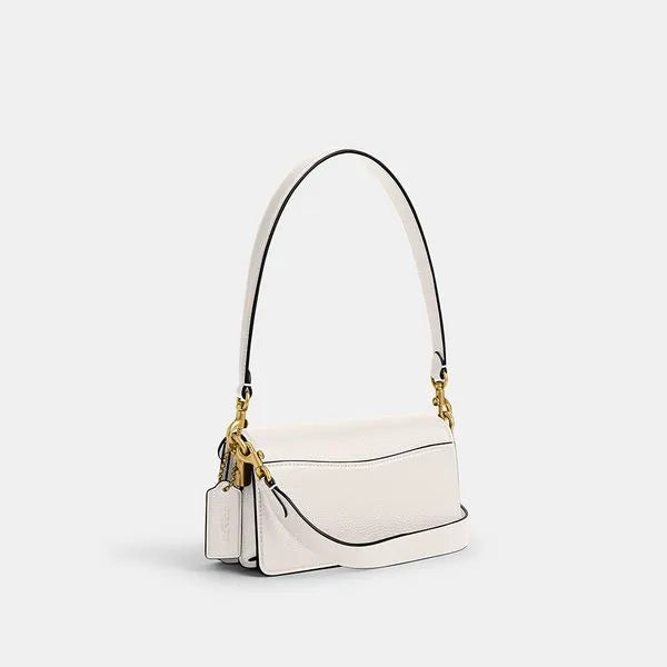 Tabby Shoulder Bag 20 leather Chalk - Image 2