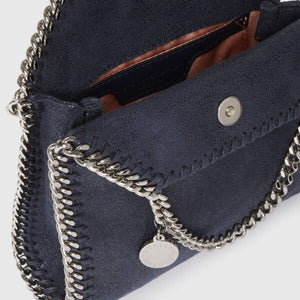 Stella McCartney Falabella Tiny Tote Bag Black Midnight - Image 7