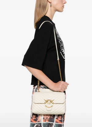 Pinko handbag Lady Love Bag Puff chevron