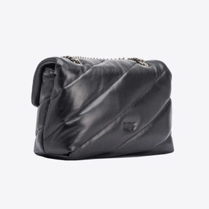 Classic Love Bag Puff Maxi Quilt BLACK-OLD SILVER - Image 2