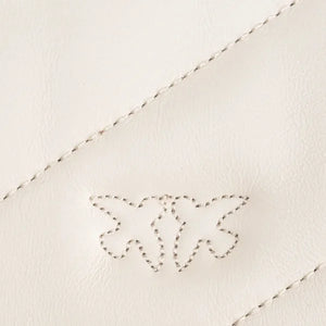 Mini Love Bag Puff Maxi Quilt WHITE+WHITE-ANTIQUE GOLD - Image 5