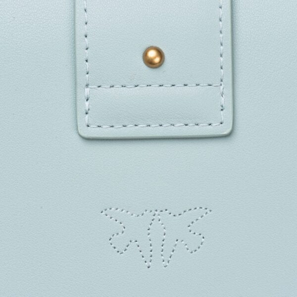 Mini Love Bag One Simply MIST GREY-ANTIQUE GOLD - Image 5
