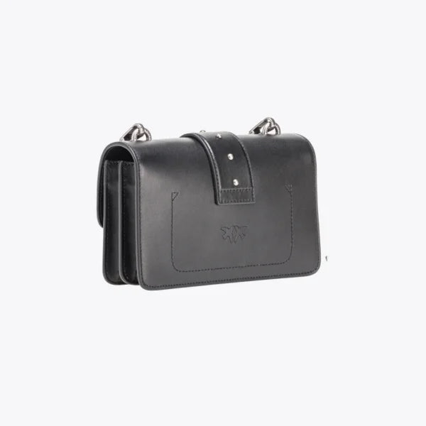 Mini Love Bag One Simply BLACK-OLD SILVER - Image 2