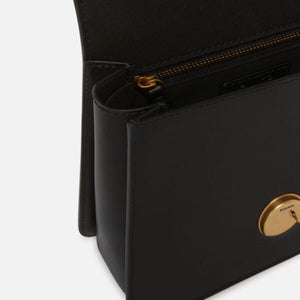 Mini Love Bag One Top Handle Light Simply BLACK-ANTIQUE GOLD - Image 4