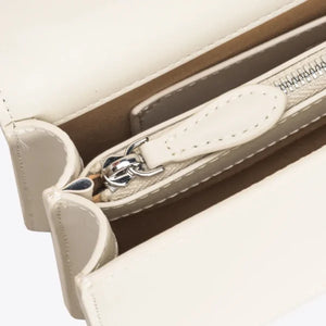 Mini Love Bag One Simply WHITE WHITE-ANTIQUE SILVER - Image 6