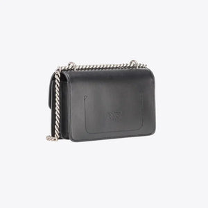 Mini Love Bag One Simply BLACK-ANTIQUE SILVER - Image 2