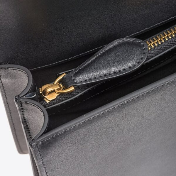 Classic Love Bag One Simply BLACK-ANTIQUE GOLD - Image 6