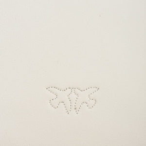 Mini Love Bag Half Moon Simply WHITE WHITE-ANTIQUE GOLD - Image 5