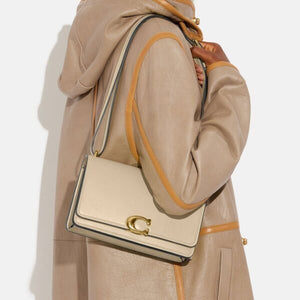 Coach Bandit Shoulder Bag Ivory - Image 6