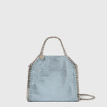 Stella McCartney Falabella Tiny Tote Bag Sapphire blue