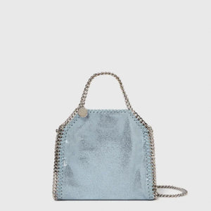 Stella McCartney Falabella Tiny Tote Bag Sapphire blue