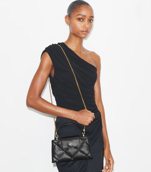 Tory Burch Kira Diamond Quilt Top-Handle Bag
