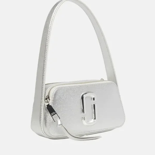 Marc Jacobs The Slingshot Shoulder Bag - Silver - Image 3